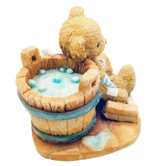 Joshua Love Repairs All Cherished Teddies Vintage 1991 950556 2.25 Inch Figure - Picture 8 of 15